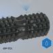 Масажний ролик для йоги та фітнесу 33*10,5 см чорний для масажу хребта, м'язів 5907766663607 фото 2