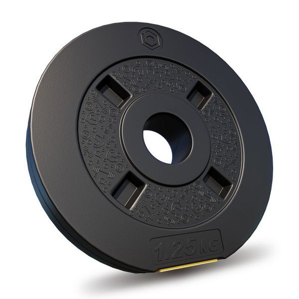 Набір зі штангою та гантелями Besport PowerPro 112 кг (гриф 218 см), для силових тренувань 00-G00000399 фото