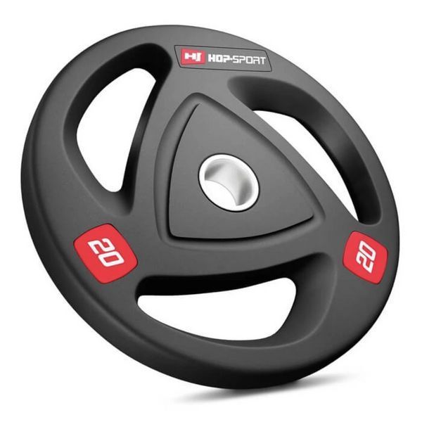 Набір олімпійський Hop-Sport PRO 150 кг з грифом 220см, комплект дисків 00-G00000266 фото