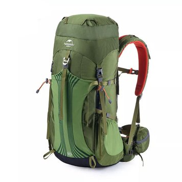 Рюкзак туристичний Naturehike NH16Y020-Q, 55 л, зелений зі 100% нейлону, повітропроникний 6927595787908 фото