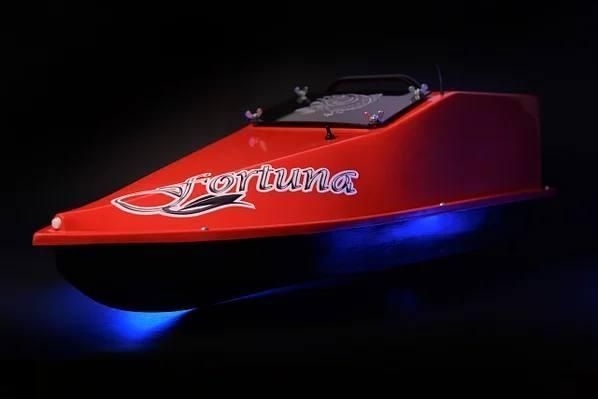Кораблик для прикормки Фортуна (40000 mAh) з ехолотом Toslon300 Красный 2289301255 фото