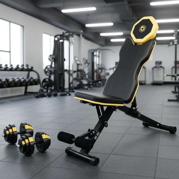 Лава Besport WB-002 + розбірні гантелі PowerPro 2x18,5 кг. Набір для силових тренувань HS-00-G00000418 фото