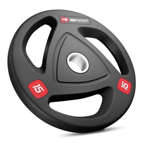 Набір олімпійський Hop-Sport PRO 185 кг з грифом 220см, комплект дисків 00-G00000267 фото
