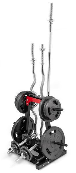 Стійка під диски, грифи та гантелі Hop-Sport HS-1008A. Підставка для дисків і гантелей 5902308211797 фото