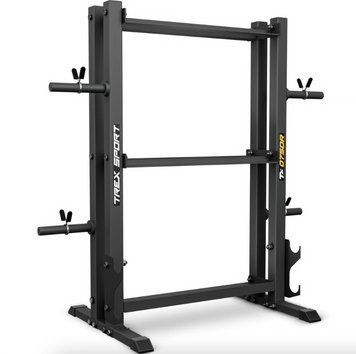 Стійка для гантелей, грифів та гирь Trex Sport TX-075DR: 3 рівня, до 690 кг, для дому 5902308238275 фото