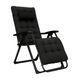 Розкладне крісло-шезлонг LEOBRO Zero Gravity Premium Plus Black: Теслін, 150 кг, сад/тераса LB-ZGC-K2-BLK фото 2