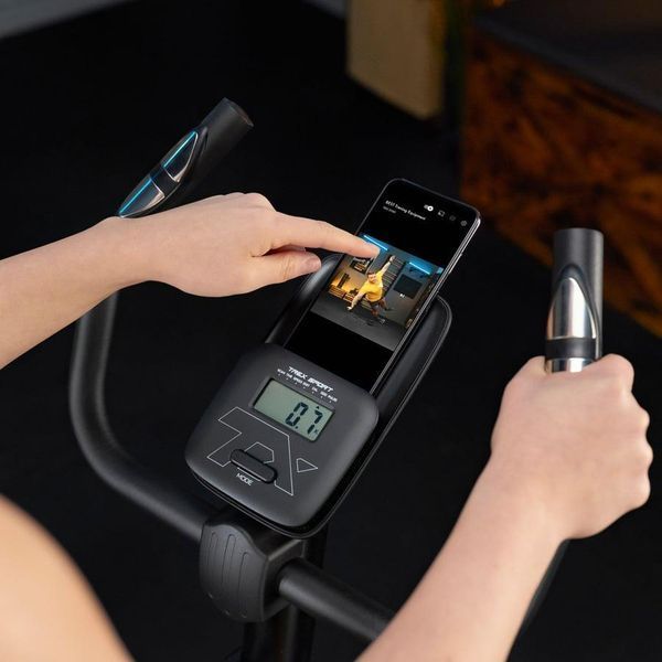 Велотренажер Trex Sport TX-350MB RIZE (синій) магнітний для дому: 10 рівнів, 120кг, дисплей 5902308238268 фото