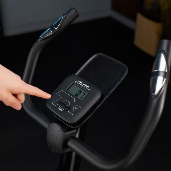 Велотренажер Trex Sport TX-350MB RIZE (синій) магнітний для дому: 10 рівнів, 120кг, дисплей 5902308238268 фото