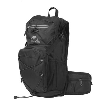 Рюкзак для велоспорту Naturehike CNK2300BB011, чорний на 20 л. для тривалих поїздок, велорюкзак 6976023923173 фото