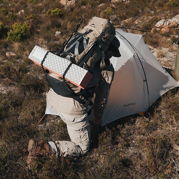 Рюкзак туристичний Naturehike NH70B070-B, 70 л + 5 л, коричневий для туризму, кемпінгу 6975641887461 фото