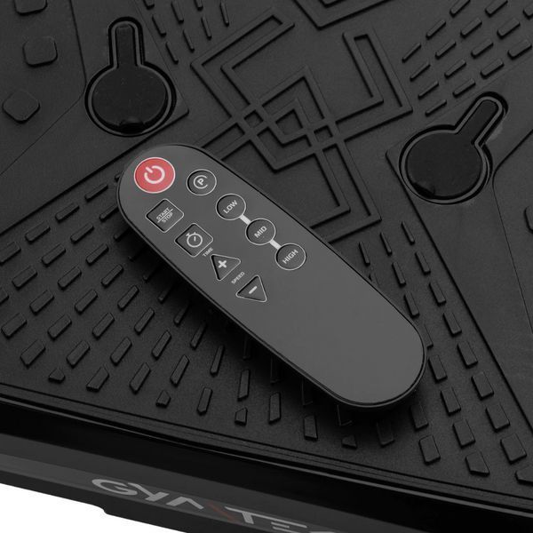 Віброплатформа Gymtek XP600 Синя: 150кг, 99 швидкостей, еспандери, упори, для дому, схуднення, від целюліту 5907766669623 фото