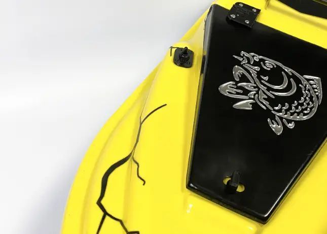 Прикормочный кораблик Фурія Фюжн 21000 mAh 17 км/рік Жовтий. Електронний кораблик для риболовлі 1656889175 фото
