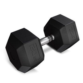 Гантель 20 кг Trex Sport TX-200RD шестигранна прогумована 5902308232297 фото