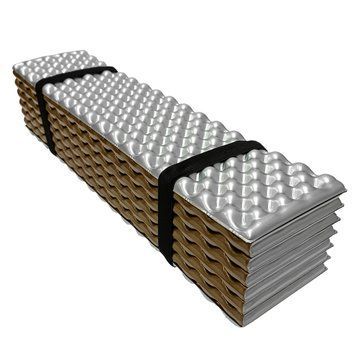 Килимок складаний туристичний алюмінієва плівка каремат книжка Tramp Compact Lite Reflect олива UTRI-001-green фото