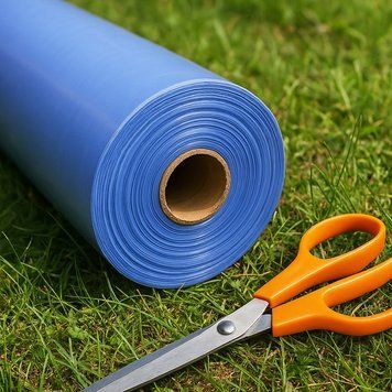 Плівка теплична блакитна 8м (120 мкм) УФ-стабілізована, 24 міс, для теплиць та парників