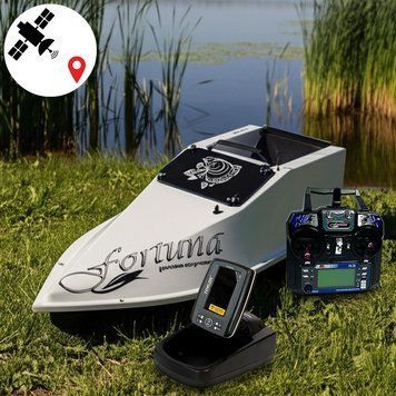 Великий кораблик для підгодовування Фортуна 40000 mAh, GPS Fortuna X, Ехолот Toslon520 2487360278 фото