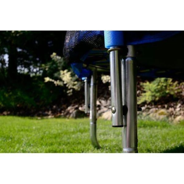 Складний Батут для вулиці Funfit 6ft (183см) синій із зовнішньою сіткою / максимальне навантаження 90 кг UT-00000084 фото