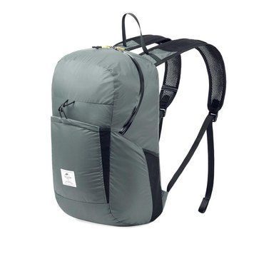 Рюкзак компактний Naturehike Ultralight NH17A017-B 22 л, сірий, 30D нейлон, середній 6927595725085 фото