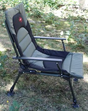 Рибальське крісло, Крісло коропове Carp Zoom Full Comfort Boilie Armchair. Регульоване крісло CZ7986 фото