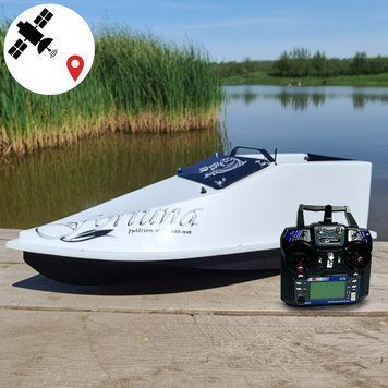 Великий кораблик для підгодовування Фортуна 45000 mAh, GPS автопілотом Fortuna X 2487105920 фото