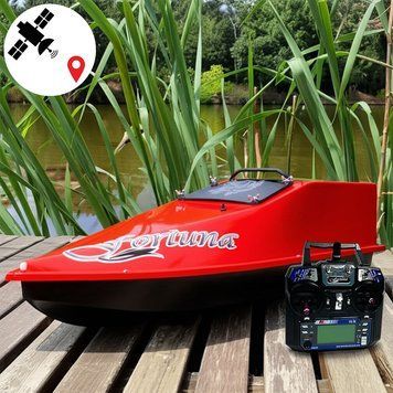 Кораблик для рибалки Фортуна 27000mAh з GPS автопілотом Fortuna X Червоний 2487082234 фото