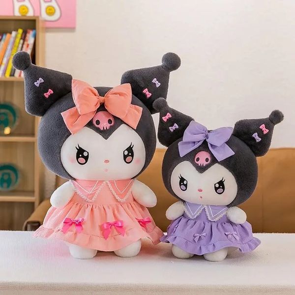 Плюшевая Аниме Игрушка Мягкая Куроми 40 см. из аниме Hello Kitty в Розовом Платье. Игрушка для подарка 1971 фото