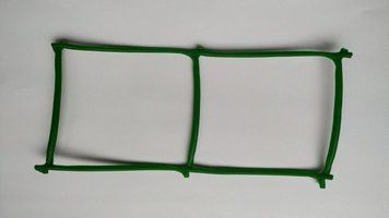 Сетка декоративная зеленая 1,0*20 м. Ячейка 85*95 мм