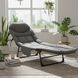 Розкладачка LEOBRO Grey з матрацом 200х64 см, сталевий каркас, 150 кг, регульована спинка LB-FB-M1-GRY фото 5