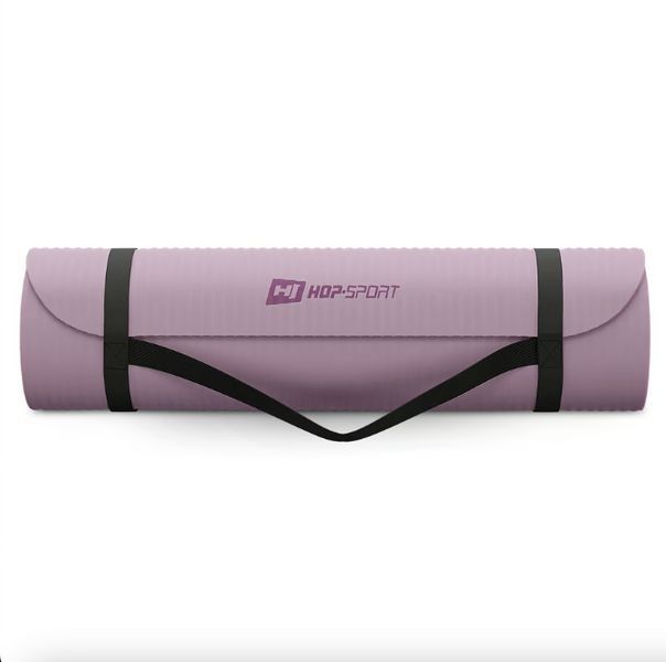Килимок для йоги Hop-Sport HS-NB010GM NBR 1см лавандовий. Йога килимок. Мат для фітнесу 5902308231993 фото