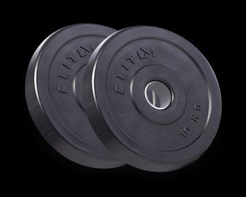 Сет композитних дисків ELITUM Z 20 кг для фітнесу та силових тренувань: 2x10 кг, ABS-пластик 00-G00000080 фото
