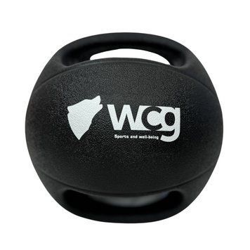 Медбол WCG 8 кг (27 см) Медичний м'яч для фітнесу та кросфіту, ПВХ, з відскоком W-4001-8kg фото